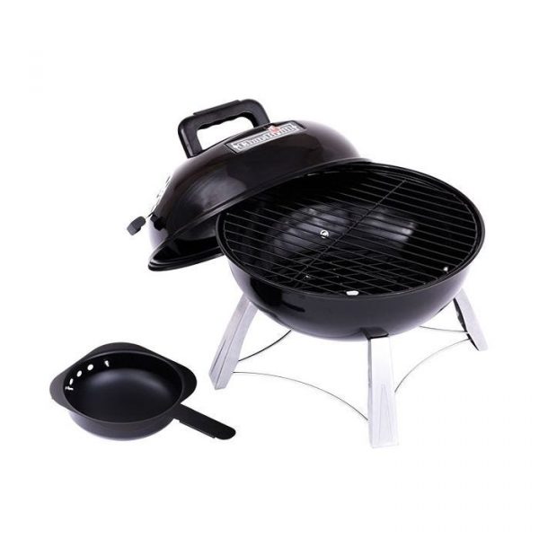 Parrilla a carbon portatil redonda char broil