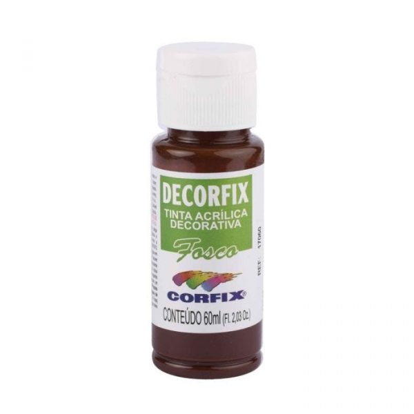Pintura acrilica marron de 60 mililitros corfix