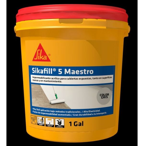 Sikafill 5 Maestro Gris 1gl