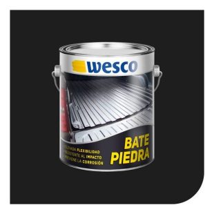 Bate Piedra Negro Mate Galon Wesco