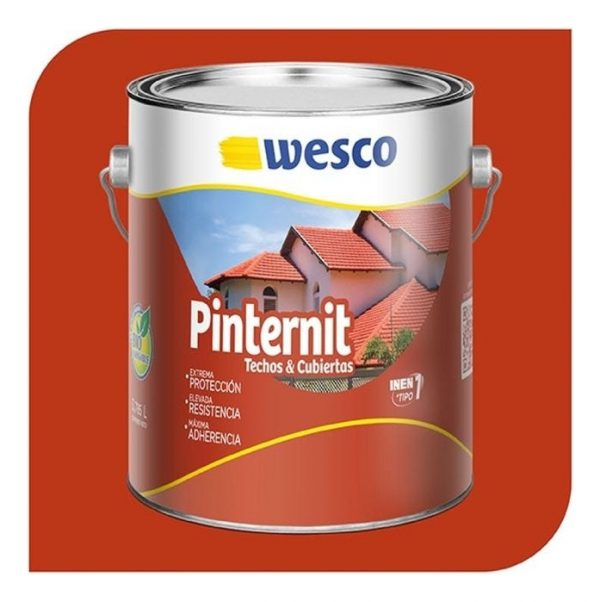 Pintura Pinternit Ladrillo Para Exterior Galon