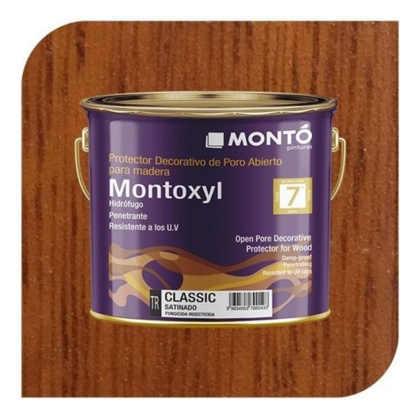 Montoxyl Teca Satinado 960 De 2.5 Litros