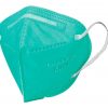Mascarilla Kn95 Ninos Verde Dhisve X10
