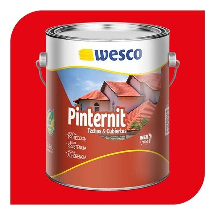 Pintura Pinternit Rojo Para Exterior Galon