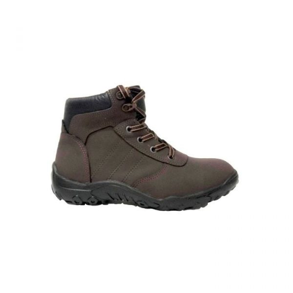 Botin para mujer color cafe punta de acero talla #36 buffalo