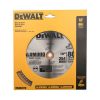 Disco de sierra circular para aluminio de 10 pulgadas x 80 dientes dewalt