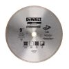 Disco de corte piedra diamante 9" continuo/ mojado dewalt