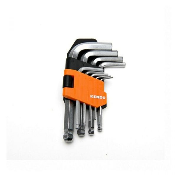 Jgo 9un llave allen hexagonal cabeza esferica kendo