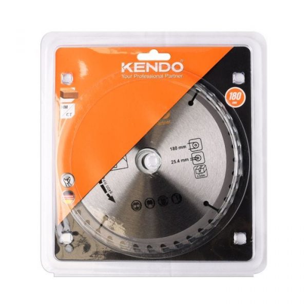 Disco de sierra circular madera 180mmx40d kendo