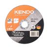 Disco corte metal 100mm x 1.6 mm x 5/8" plano kendo