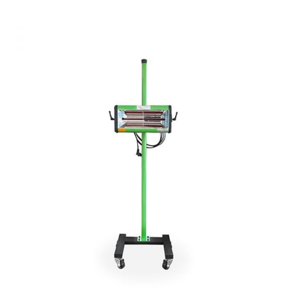 Lampara simple infrarroja para secado de pintura automatico muth