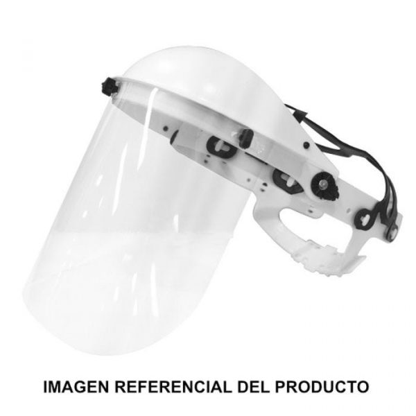 Mascara proteccion facial con pantalla de estireno 100 porciento visibilidad