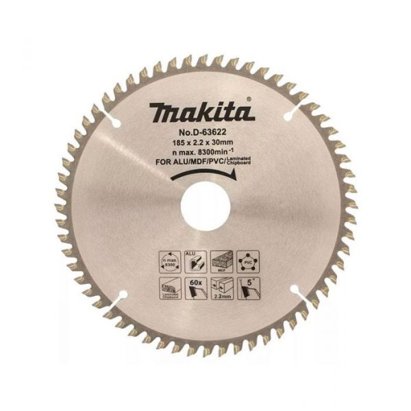 Disco sierra circular 60t 7-1/4 x 7/8" makita