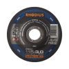 Disco de corte de metal de 41/2x1/8 rhodius