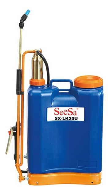 Fumigadora Manual Tipo Mochila Control Bronce 20 Litros