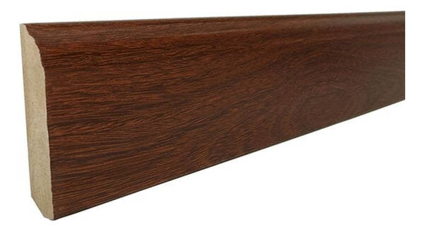 Barredera 1 Rosewood De 8 X 1.5 Centimetros X 2.4 Metros