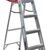 Escalera T3 Pie Gallo 1.53mt Alumn Cuprum