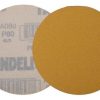 Lija De Disco De 5 Pulgadas Fandeli Velcron Numero 80 Hookit
