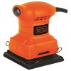Lijadora Orbital 1/4 Pliego 200w Bs200-b2 Black + Decker