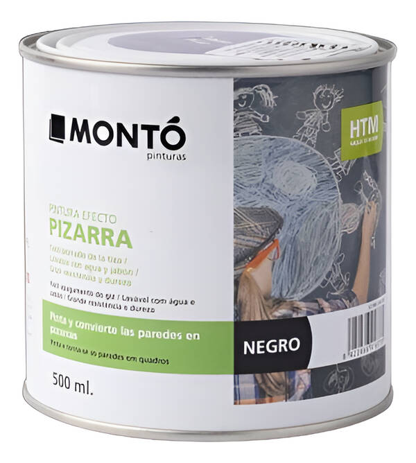 Pintura Htm Para Pizarra Negra De 500 Mililitros Monto