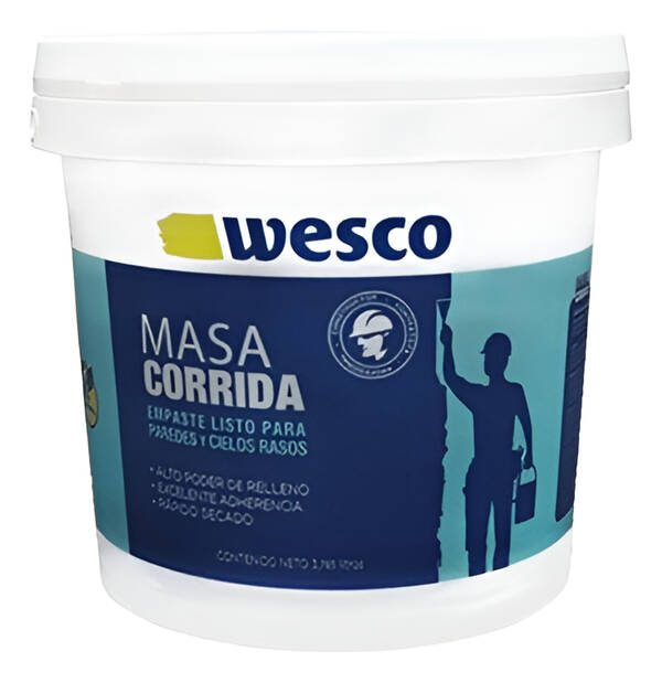 Masa Corrida Para Empaste De 1 Galon Wesco