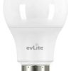 Foco Led Pera Eco 9w 800lm E27 Luz Calida Evlite