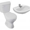 Promo Combo Wc Milan+lav Roma+llave Bl Fv
