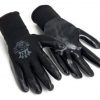 Guante Mecanico Nitrilo Liso Brillante Base De Nylon Talla 8