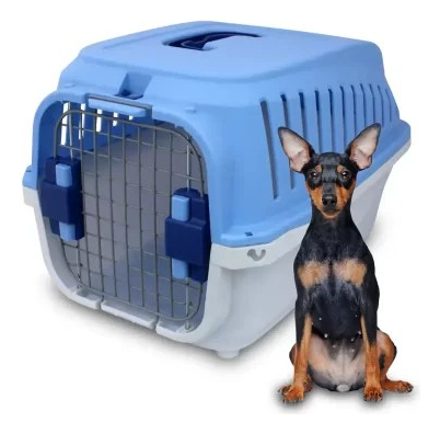 Transportador Para Perro Azul 55 X 35 X 32.5 Cm - Image 2