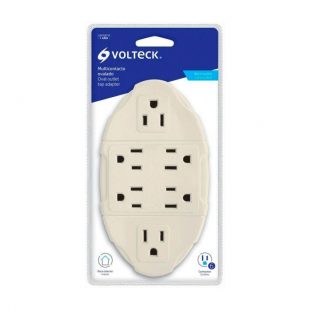 Multitoma pared 6 tomas oval 127v volteck