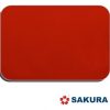 Panel De Aluminio Compuesto Sakura China Red De 1.55 X 5.8