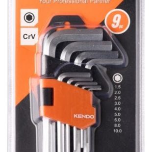 Juego De 9 Llaves Hexagonales Kendo
