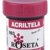 Acriltela Mate Pardo Claro De 30 Centimetros Cubicos Roseta