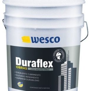 Pintura Duraflex Constructor Blanco Hueso Caneca Wesco
