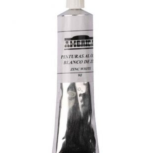 Pintura Al Oleo Blanco Zinc De 70 Mililitros America