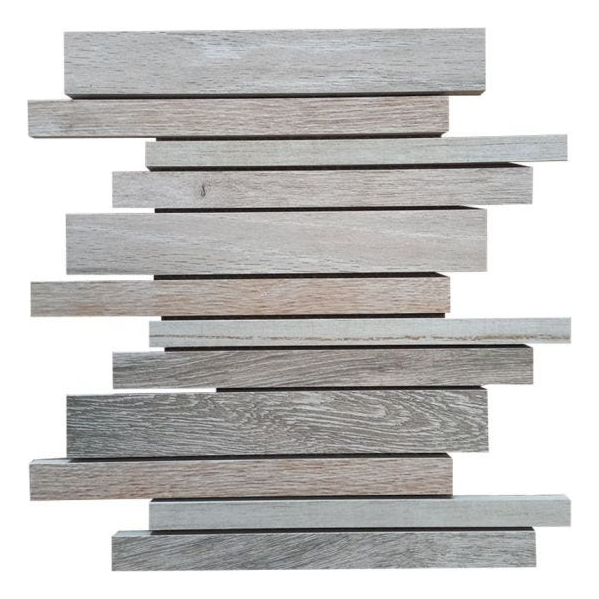 Porcelanato Mosaico District Perla Slim 30x30cm Tallin