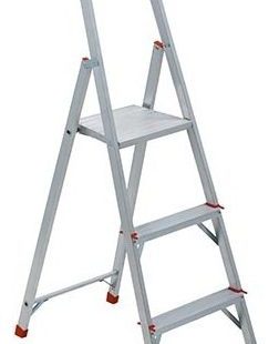 Escalera T3 Plataforma 1.58mt Aluminio