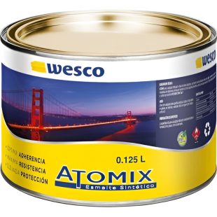Pintura Atomix Blanco De 125 Centimetros Cubicos Wesco