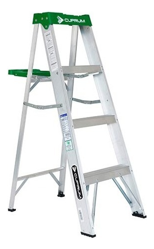 Escalera T2 Pie Gallo 1.22mt Alumn