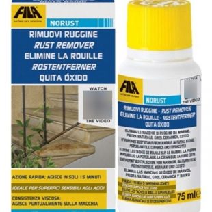 Quita Oxido Norust P' Porcelan/ Ceramica 75ml Fila