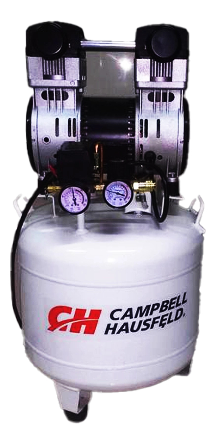 Compresor Dental 2 Hp Silencioso Campbell Hausfeld 37 Litros