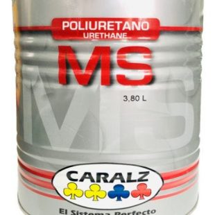 Poliuretano Rojo Limpio 3.8lt Caralz