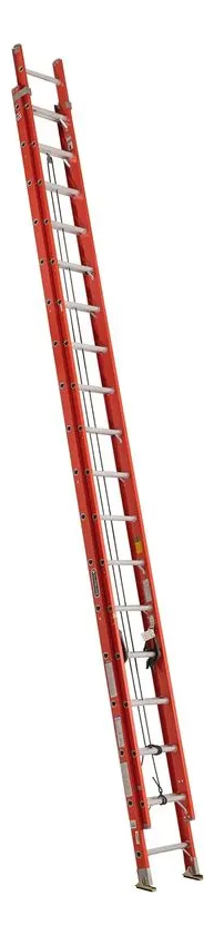 Escalera T1a Telescopica 6.40 Mt Fibra De Vidrio Cuprum