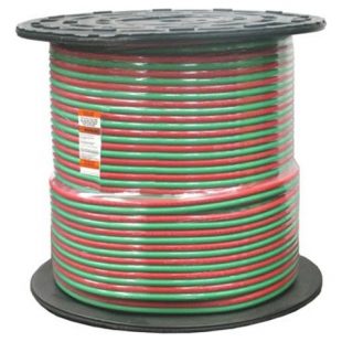 Rollo De Manguera Roja Y Verde De 1/4 152.24mt Tipo Victor