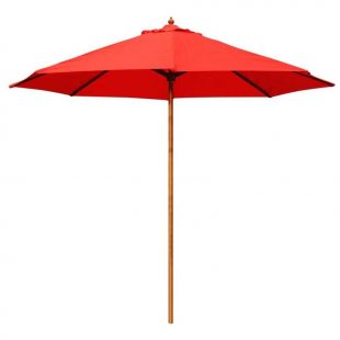 Parasol D/jardin 2.70mts Rojo