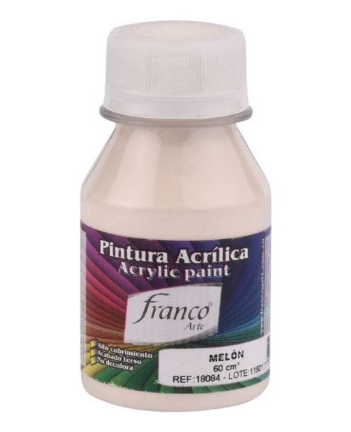 Pintura Acrilica Melon De 60ml Franco