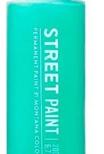 Pintura Base Solvente Recarga Street Ufo Green 200ml Montana