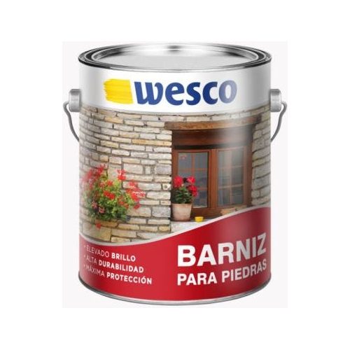 Barniz Brillante Para Piedra Galon Wesco