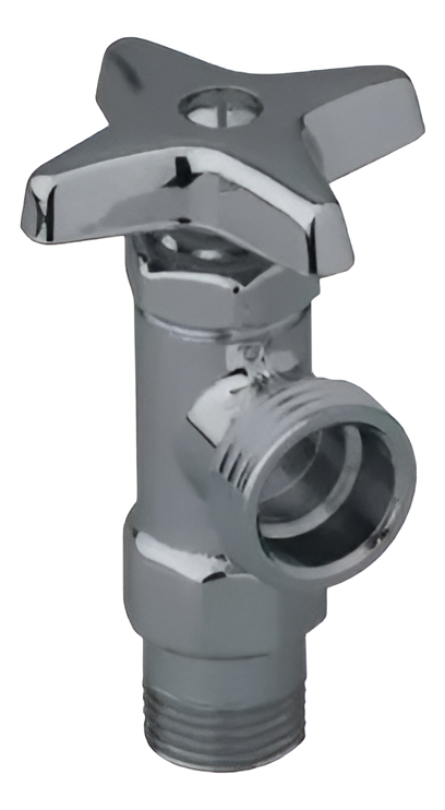 Llave Vertical 3/4 Para Lavadora-cromo