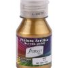 Pintura Acrilica Oro Antiguo De 60ml Franco